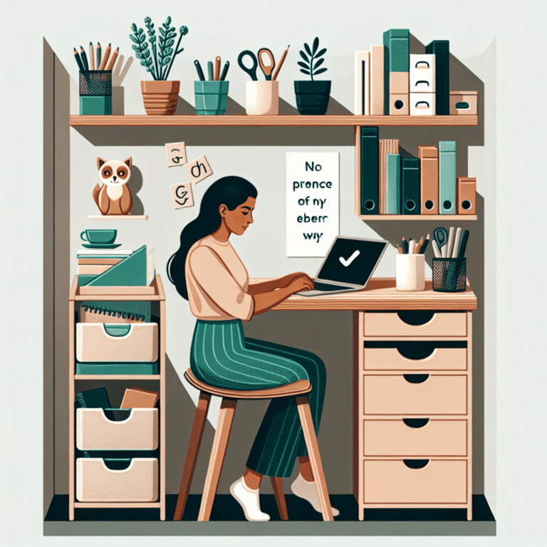 Dicas de organização de mesa para espaços reduzidos