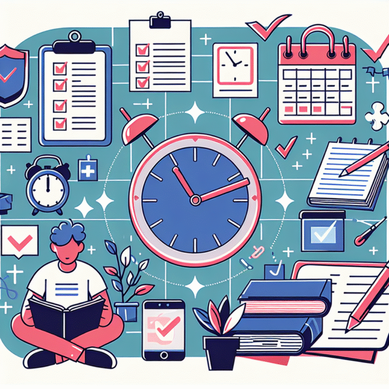 técnicas de organização de tempo que todo estudante deve conhecer