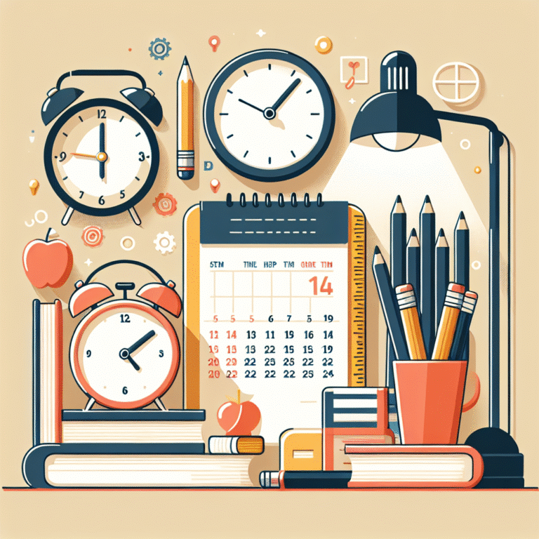 técnicas de organização de tempo que todo estudante deve conhecer
