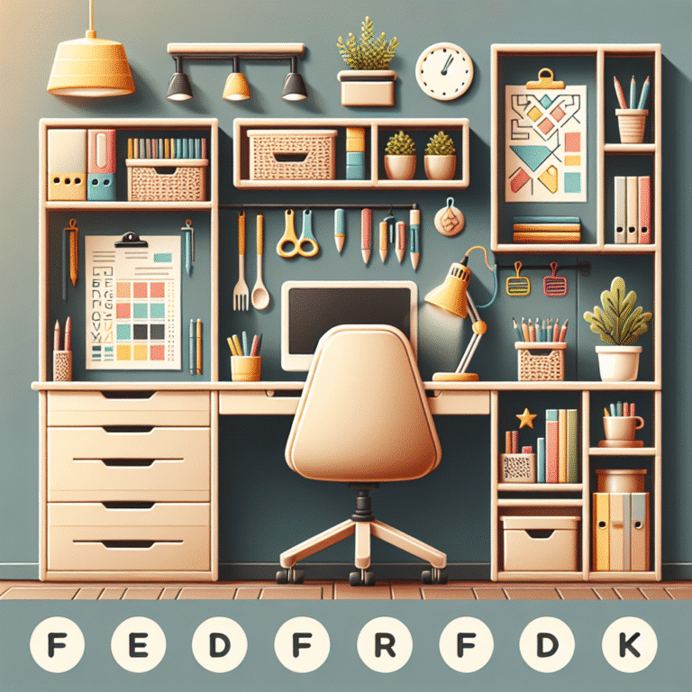 ideias de decoração funcional para espaço de estudo