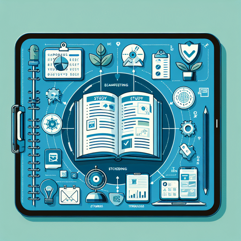 como montar um planner de estudos que funcione