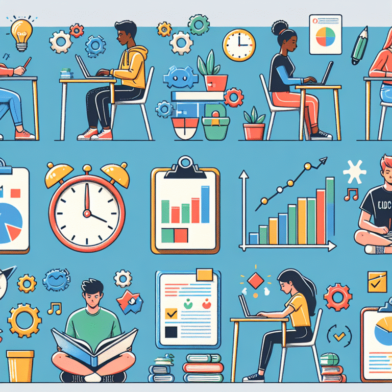 métodos de produtividade para estudantes iniciantes