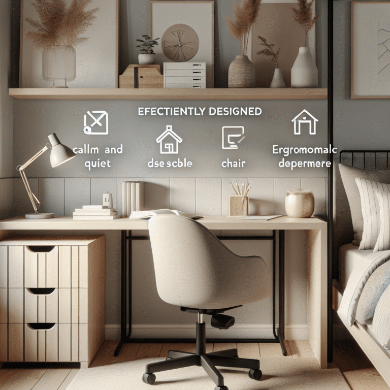 decoração de quarto para estudar melhor