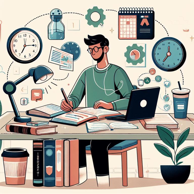 como criar uma rotina de estudo eficiente com dicas práticas