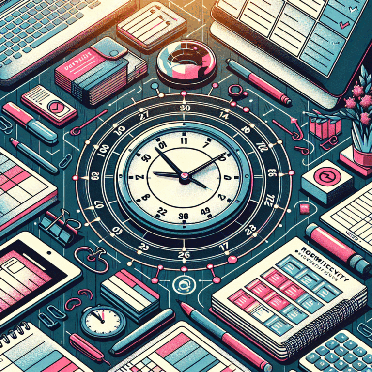 como organizar cronograma para maior produtividade