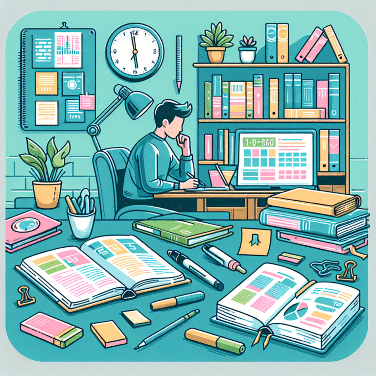 Como Organizar Seu Tempo de Estudo e Aumentar a Produtividade