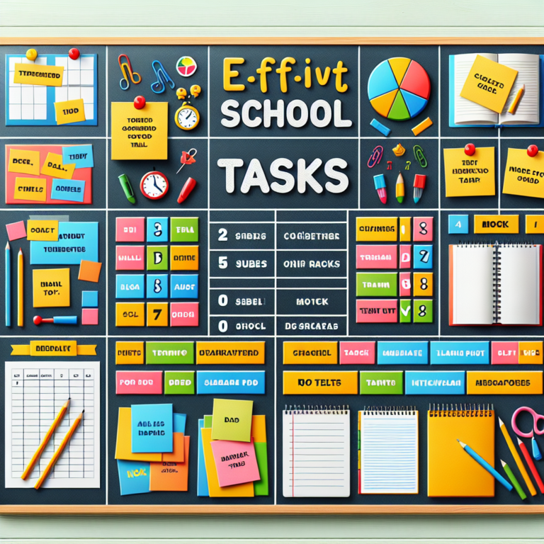 planejamento diário de tarefas escolares: criando um cronograma eficaz