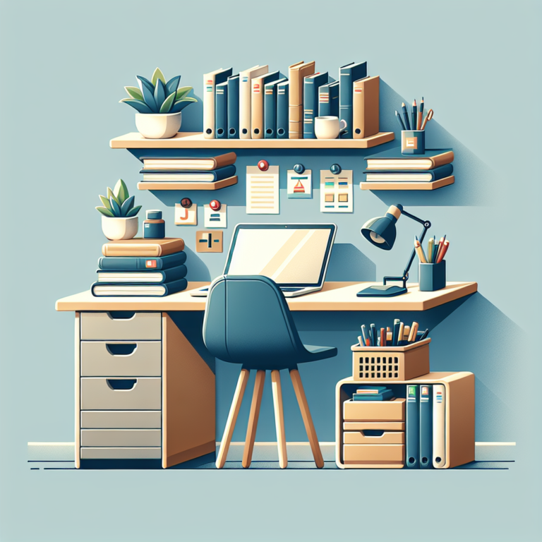 dicas de organização de mesa com pouco espaço