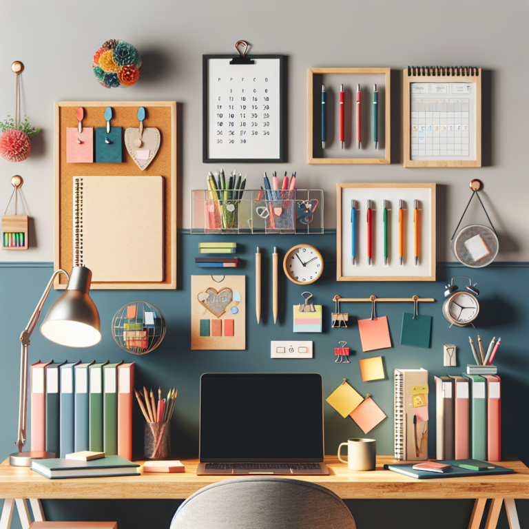 ideias de organização decorativa para estudante