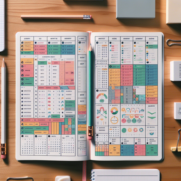 como organizar tarefas e estudos em sua agenda de forma eficaz