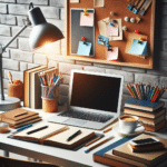 truques para manter mesa de estudo arrumada