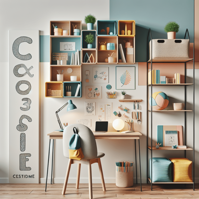 soluções criativas de decoração para estudantes em casa