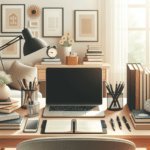 como organizar mesa de estudo em casa