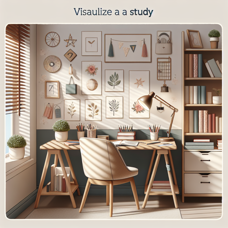 ideias de decoração funcional para espaço de estudo