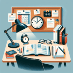 como criar uma rotina de estudo em casa que realmente funcione