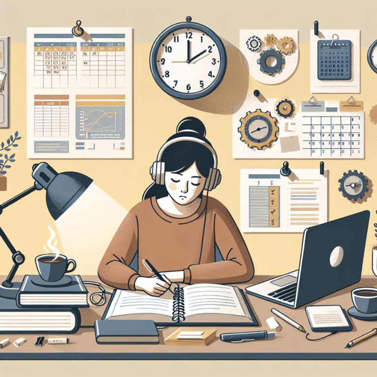 como criar uma rotina de estudo eficiente e produtiva