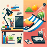 Estratégias para organizar estudos e lazer em equilíbrio