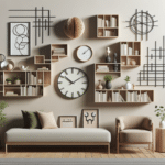 decoração de parede para espaço de estudo